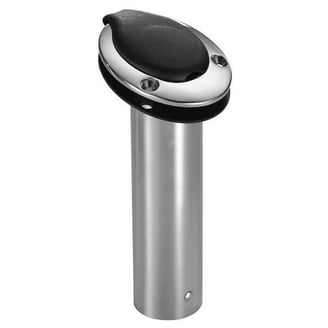 Bert's Custom Tackle Aluminum Fishing Rod Holder, Satin Finish, for  Trolling Gear - Walmart.com