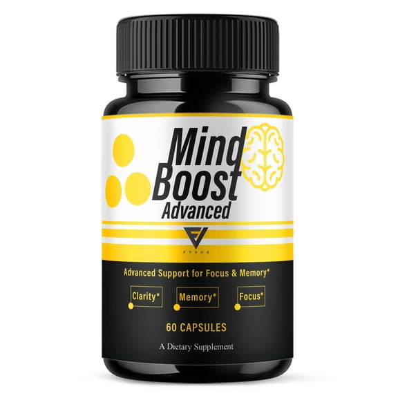 Mind Boost Premium Wellness Supplement, MindBoost Pills (60 Capsules)