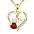 thumbnail image 1 of POINTERTECK Mère Coeur Lettrage Collier, 1 of 7