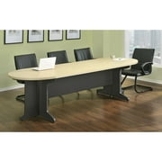 Ameriwood Home Pursuit Large Conference Table Bundle, Multiple Colors