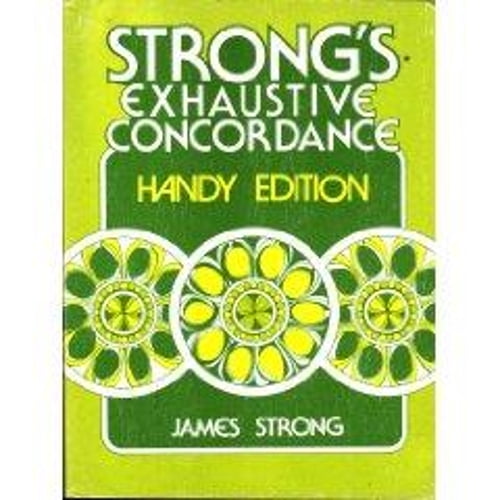 Pre-Owned Strong's Exhaustive concordance: Handy edition (Paperback) 0890860270 9780890860274