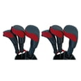 thumbnail image 2 of Eigraketly Cubierta del club Artesanía a prueba de polvo Accesorios al aire libre Diseño de moda Contenedor de palos Suministros de golf Cubiertas de palo Rojo 2piezas Eigraketly CBP499469, 2 of 5