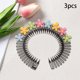 thumbnail image 5 of Peines fijadores para acabado de cabello Hugo para niñas y niños cabello grueso flores, 5 of 7