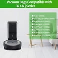 thumbnail image 6 of 12Pcs Upgraded Replacement Roomba Bags for iRobot Roomba i7 i7+ i3 i3+ i4 i4+ i6 i6+ i8 i8+ j7 j7+ s9 s9+ Plus Parts for iRobot Bags Roomba Vacuum Bags Automatic Dirt Disposal Bulk Reusable Bags, 6 of 7