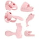 thumbnail image 4 of Correctores de escritura Jadeshay 6 piezas Portalápices para niños silicona, 4 of 14