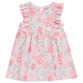 thumbnail image 2 of Cudlie Baby Girls’ 2-Pack Cotton Dresses – Charming and Adorable Prints, Sizes 0-3M to 24M, 2 of 7