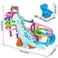thumbnail image 3 of It-100 Handheld Math Games for Kids Kid Play Foam Cubes for Toddlers Color Sorting for Toddlers Butterflies Climbing Toys For Boys And Girls Dinosaur Slide Ramping Toys Set Music Function, 3 of 4