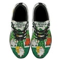 thumbnail image 2 of Happy St Patrick's Day Gnome Shoes Sneakers Black Size 4.5, 2 of 7