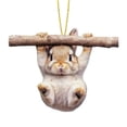 thumbnail image 2 of Llavero acrílico con forma de caniche | Accesorio para amantes de los perros para mochilas, equipaje y espejo retrovisor del coche | Tirador de cremallera y colgante para bolso con diseño de mascota, 2 of 4