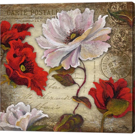 Paris Postcard I by Elizabeth Medley, Canvas Wall Art