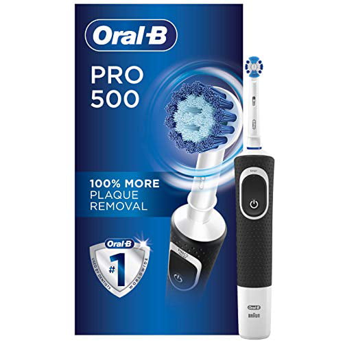 boom olie pijn Oral-B Pro 500 Electric Power Rechargeable Toothbrush with Automatic Timer  and Precision Clean Brush Head - Walmart.com