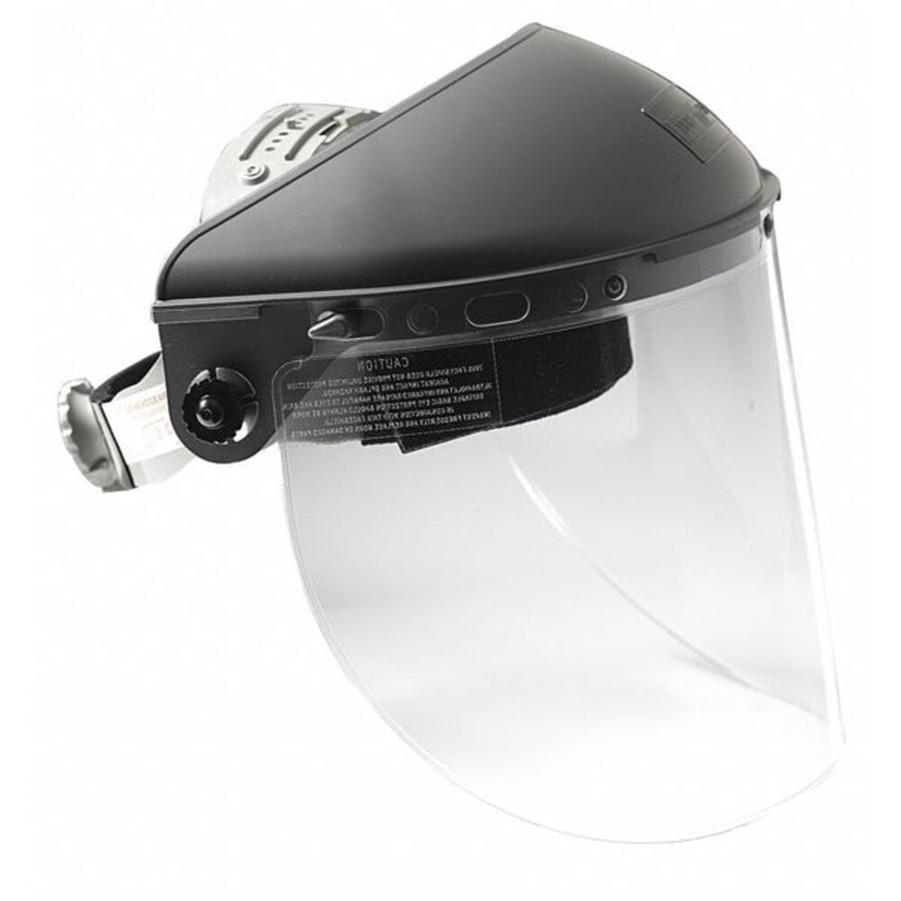 Fibre-Metal Model 4178 8" X 16 1/2" X .060" Green Shade 3 Propionate Molded Wide Vision Faceshield Window