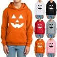 thumbnail image 4 of Aocisk Chandail à Capuche d'Halloween pour Garçons, Doux et Confortable, Tenue Décontractée Automne Hiver pour Enfants Rouge 3-4 Ans, 4 of 4