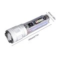 thumbnail image 2 of Luz de emergencia Wdftyju 1800mAh Tipo-C Solar 200LM IPX65, 2 of 9