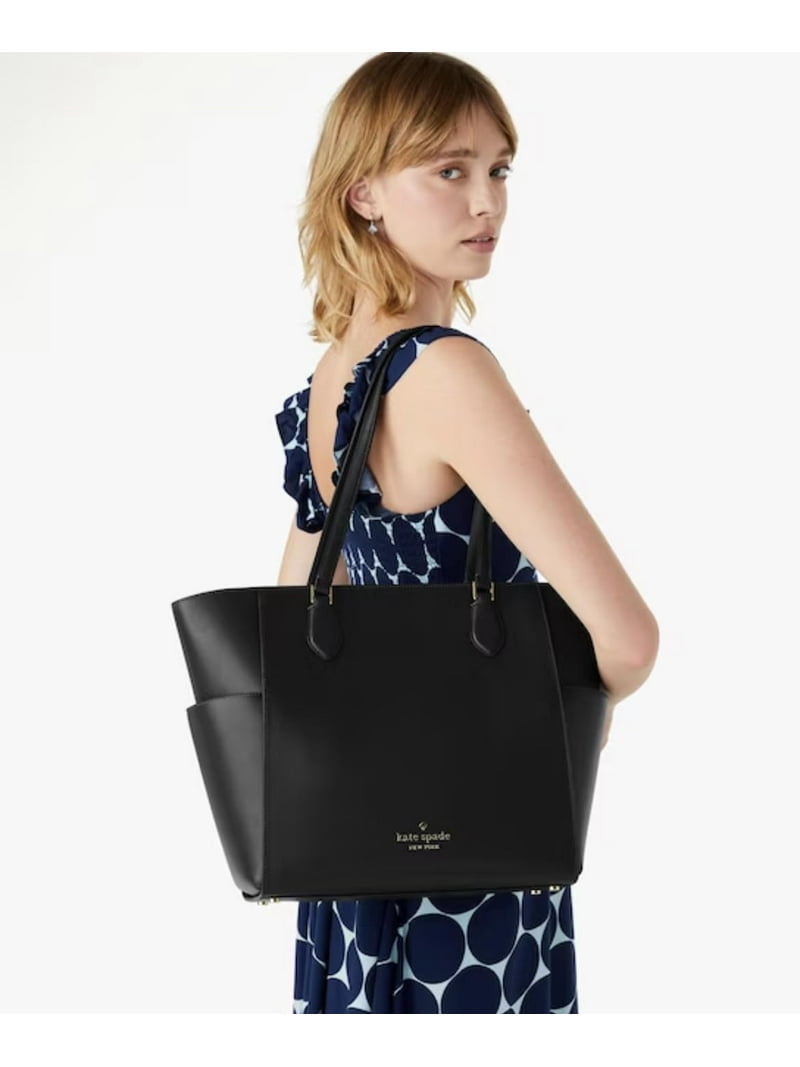 Kate Spade New York Madison Laptop Tote Shoulder Bag In Black Kate Spade New York Madison Laptop Tote Shoulder Bag In Black