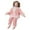 A, variant on Boys And Girls' Flannel Clothes Long Sleeve And Pants Winter Warm Soft Fuzzy Homewear With Sweatpants 4t Pajamas Girl
