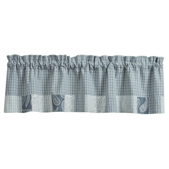 Park Designs Jubilee Lined Patchwork Valance 60” x 14”