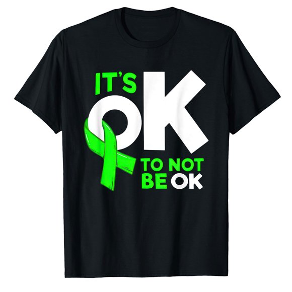 AALJY It's Okay To Not Be Okay Mental Health Awareness Women T-Shirt