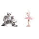 thumbnail image 1 of Figuras de búho, artesanías de animales artificiales, estatua, escultura, figura en miniatura, material de resina, superficie lisa, postura realista,, 1 of 8