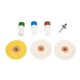 thumbnail image 1 of Kit de 7 tampons de polissage et de polissage pour éliminer les rayures sur les métaux durs, 1 of 3