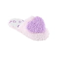 thumbnail image 2 of CTM Girl's Fluffy Heart Assorted Slippers, 2 of 5