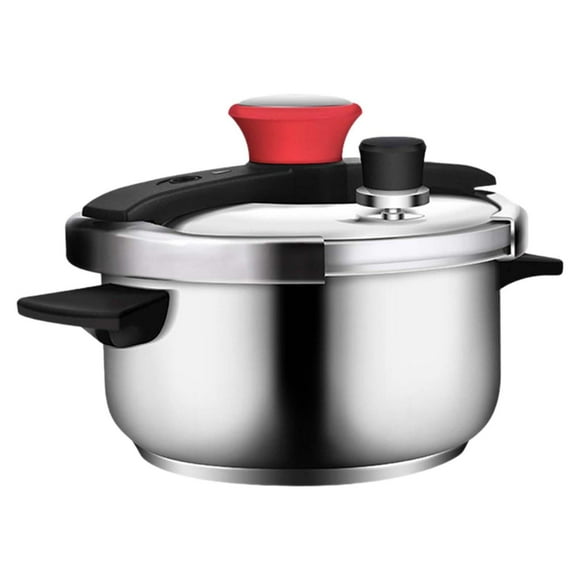 Tnarru Stovetop Pressures Cooker Portable Rice Cooker 4.0L Cookware Stewed Meat Pot Instant Cooking Pot for Homes Hotel Indoor Outdoor