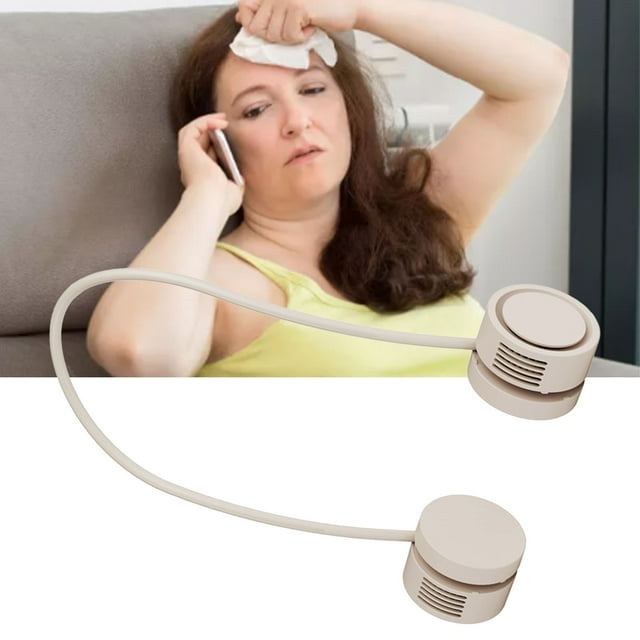 Ventilador De Cuello Portátil Jadeshay Mini Ventilador Con Carga USB