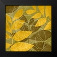 thumbnail image 2 of Emery, Kristin 15x15 Black Modern Framed Museum Art Print Titled - Yellow and Brown Leaves I, 2 of 5