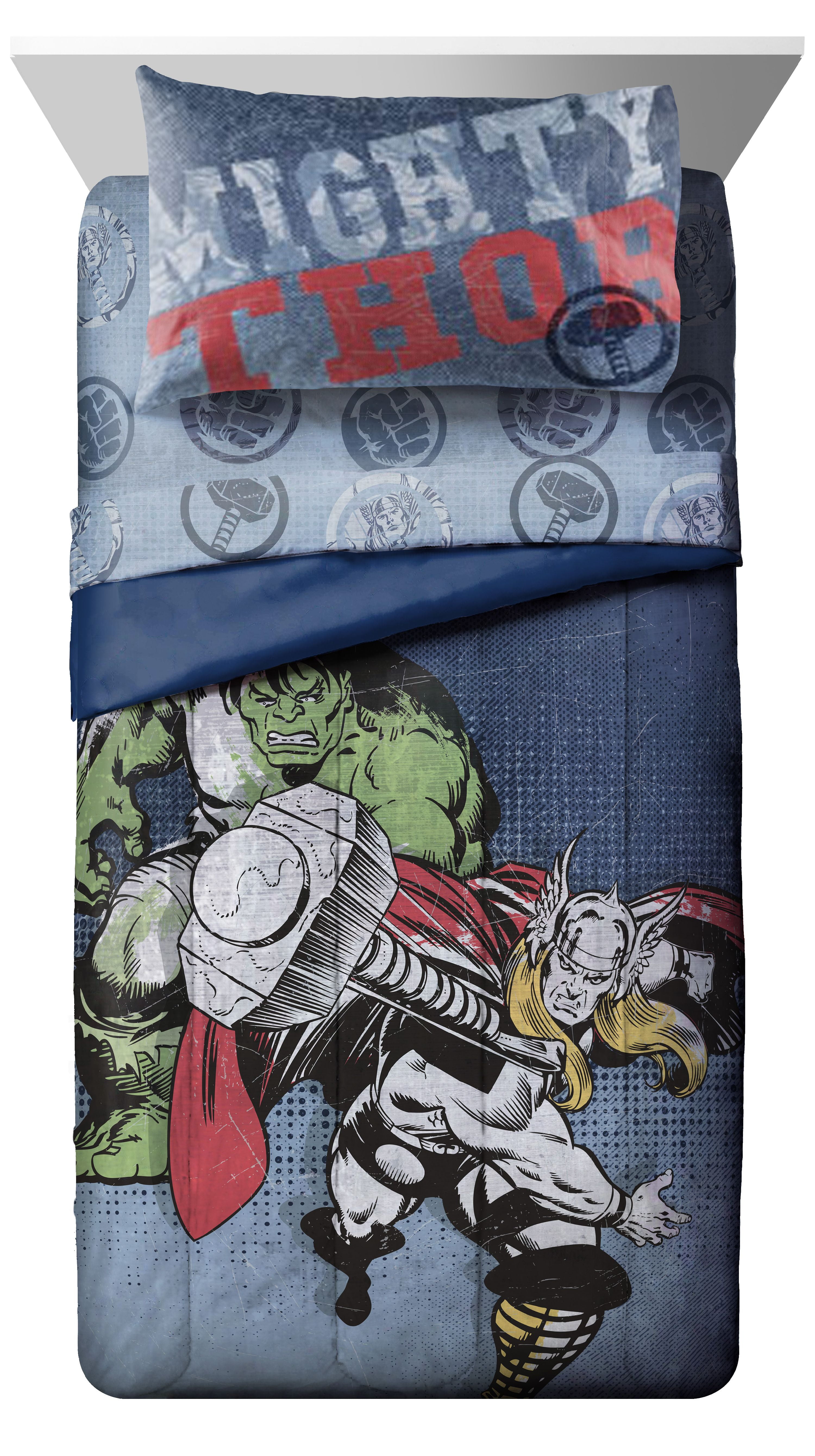 Thor blanket Avengers bedding soft fleece for babies kids and adults