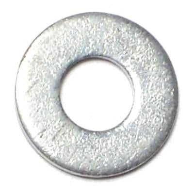 

#12 x 1/4 x 9/16 Zinc Plated Grade 2 Steel SAE Flat Washers
