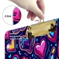 thumbnail image 3 of Cartoon Hearts Acrylic Clipboards A4 Standard Letter Size Clipboard 12.5" X 9" Clip Board for Students Teacher Office, 3 of 7