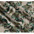 thumbnail image 3 of Soimoi Cotton Cambric Fabric Leaves Paisley Fabric Prints by Yard 56 Inch Wide, 3 of 7