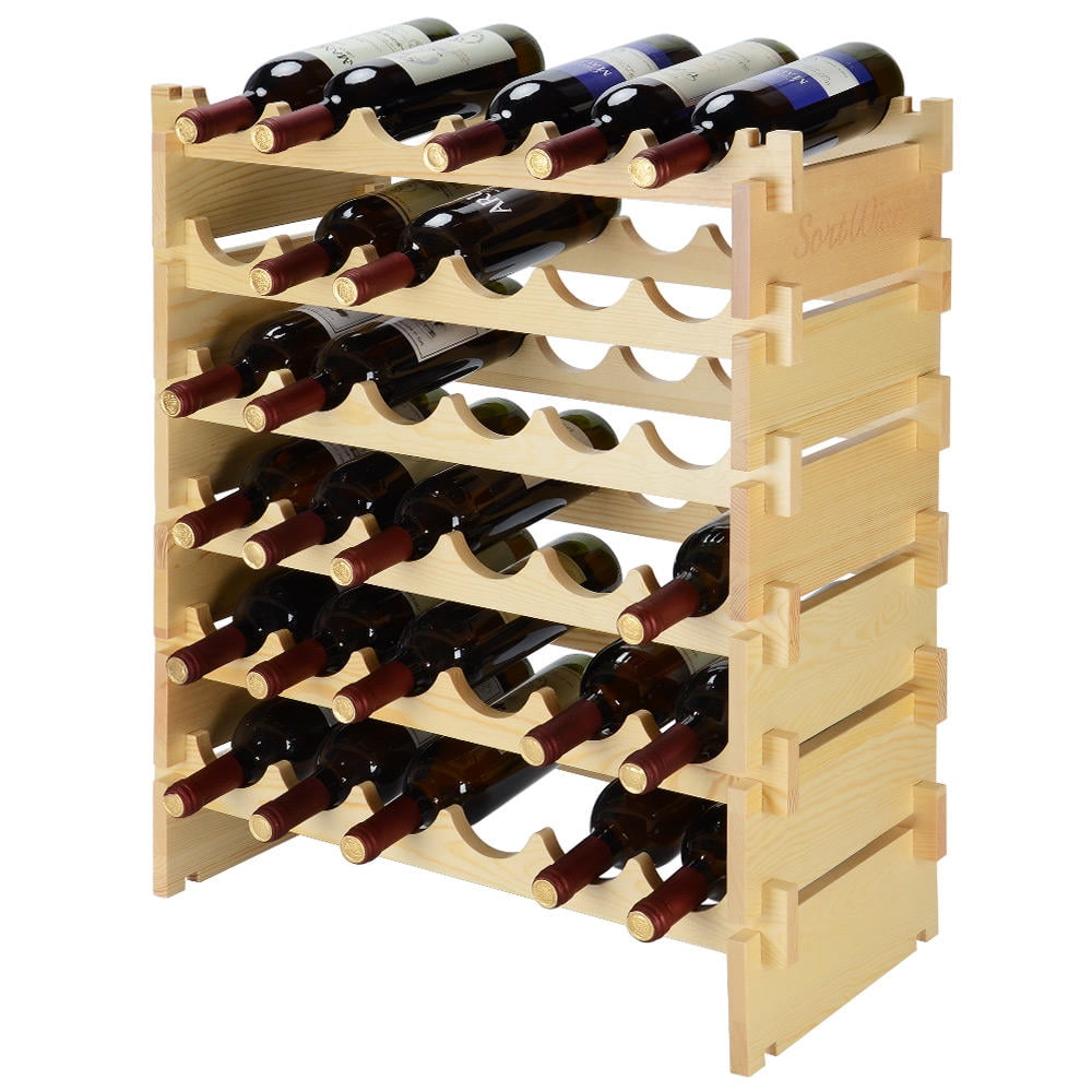 6 wine bottle holder wine glass wood wine rack 36 bottles holder tier stackable wine shelf storage stand sortwise 6 wine bottle holder wine glass wood wine rack 36 bottles holder tier stackable wine shelf storage stand sortwise