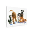 thumbnail image 4 of Wendy Edelson 'Canine Dogs' Canvas Art, 4 of 4