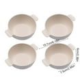 thumbnail image 2 of ACDANC 2026 New Ramekins with Handle 4 Pack Soup Bowls for French Onion Soup Pot Pie Lava Cakes Creme Brulee Dishes Plastic Souffle Dish for Baking Soup Bowls with Handles, 2 of 7