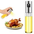 thumbnail image 1 of Compañero de cocina saludable, pulverizador de aceite versátil para rociar una fina niebla, botella de vidrio de diseño portátil para cocinar, hornear, freidora de aire, barbacoa (100 ml), 1 of 7