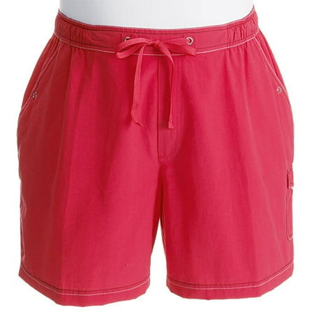 Women's Plus Drawstring Shorts