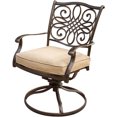 thumbnail image 3 of Cambridge Seasons 7-Piece Dining Set in Tan with Extra Large Glass-Top Dining Table, 3 of 9