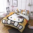 thumbnail image 1 of Hot Hello Kitty Comforter Cover Set Bedding Set Digital Printed Bedding Suit EU/US Size Spring Comfortable Household Supplies, 1 of 7