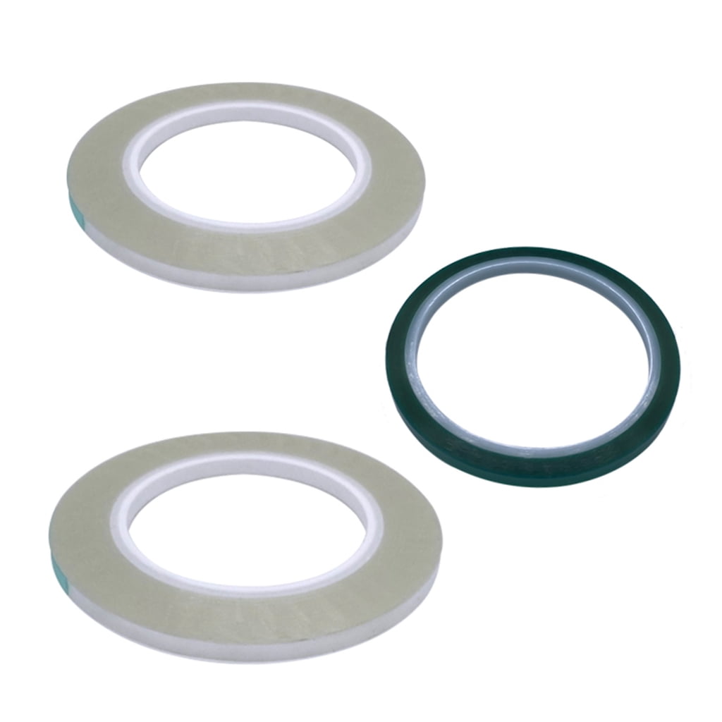 Leader Tape for Reel to Reel Tapes 1/4" 1PC Green 2PCS Transparency DIY Speaker Accessories Set