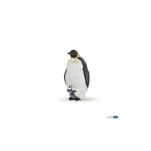 Papo Emperor Penguin Hand Painted Figurine - Heirloom Quality Collectible No. 50033
