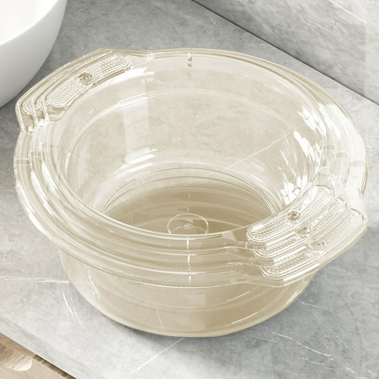 Washing Up Bowl For Kitchen Sink Basin Plastic Rectangular Grey 9 Liter