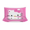 thumbnail image 4 of Hello Kitty Comforter Set  - 3 Piece Bedding Includes Pillow Covers - Super Soft Bedding Room Decor, 4 of 10