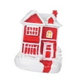 thumbnail image 4 of Mini casa de nieve navideña Strade Fareast Limited estatua de resina decoración del hogar 8x6x5 cm, 4 of 8