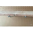Metal 12 Inch All Metal Peg Hook Shelf Brackets, Garage Organizer