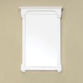 thumbnail image 4 of Bellaterra Home 205024-MIRROR-WH Solid Wood Frame Mirror - 24 in., 4 of 4