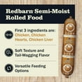 thumbnail image 5 of Redbarn Premium Rolled Dog Food, Semi-Moist, Chicken Recipe, 4 lb. (1 Count), 5 of 8