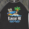 thumbnail image 4 of Inktastic Kauai Hawaii Surfing Boys or Girls Toddler T-Shirt, 4 of 5