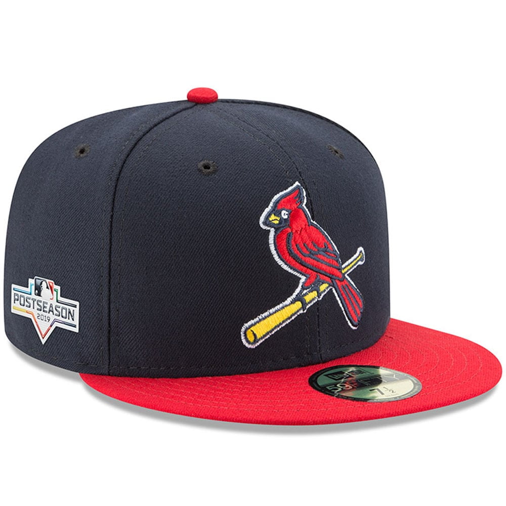 St. Louis Cardinals New Era 2019 Postseason Alternate Sidepatch 59FIFTY Fitted Hat - Navy/Red ...