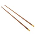 thumbnail image 4 of WEUVEB 1 Pair Reusable Chopstick Kitchen Tools Multi 25.00X0.70X0.70cm Wood and Aluminum for Frying and Reusing, 4 of 8